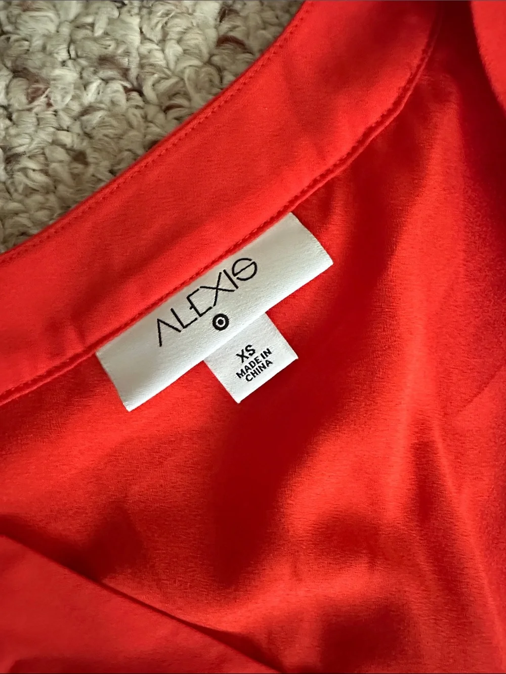 Alexis by target Red Ruffle Tiered Maxi Dress